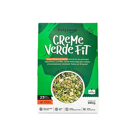 Creme Verde Fit - 190g - Holysoop