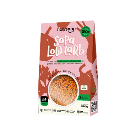 Sopa Low Carb - 180g - Holysoop
