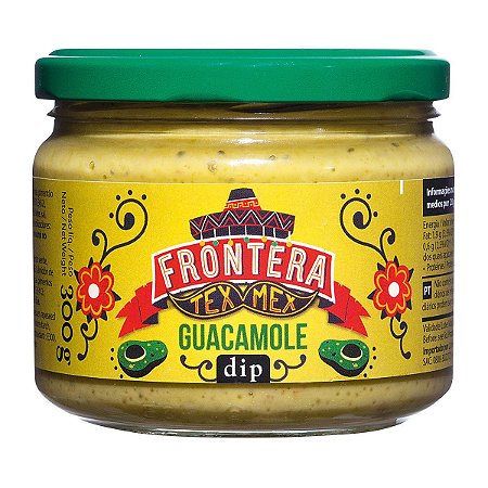 Molho tipo Mexicano (sabor Guacamole) 300g - Frontera