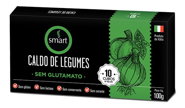 Caldo de Legumes (Sem Glutamato) 100g - Smart Temperos