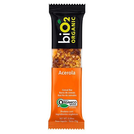 Barra de Cereais Orgânica (Acerola) 25g - Bio2