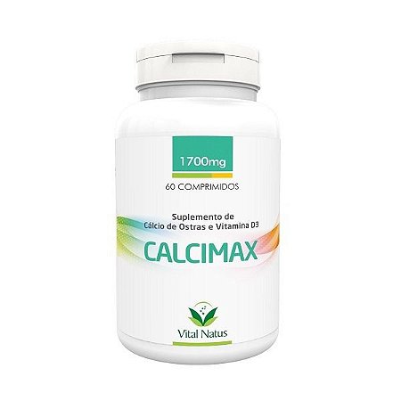 Calcimax - 60 Cápsulas (1700mg) - Vital Natus