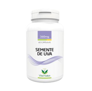 Semente de Uva - 60 Cápsulas (360mg) - Vital Natus