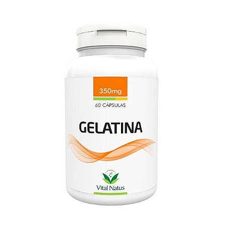 Gelatina - 60 Cápsulas (350mg) - Vital Natus