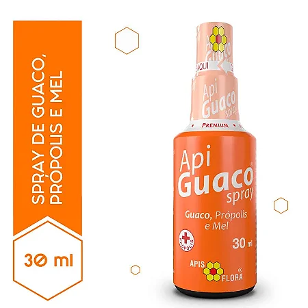 Guaco, Própolis e Mel Spray - 30ml - Apis Flora