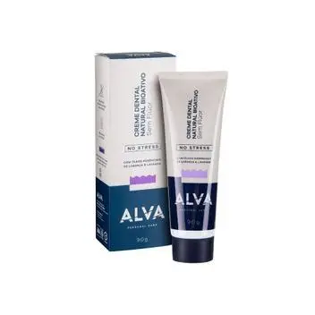 Creme Dental No Stress Laranja E Lavanda - 90g - Alva