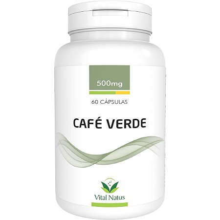 Café Verde - 60 Cápsulas (500mg) - Vital Natus