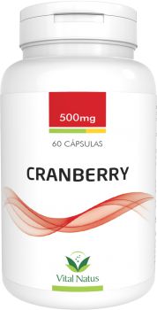 Cranberry - 60 Cápsulas (500mg) - Vital Natus