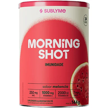 Sublyme Morning Shot Melancia 144g