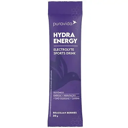 Isotônico Hydra Energy Berries 30g - Pura Vida