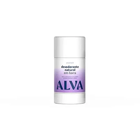 Desodorante Natural em Barra Lavanda - 55g - Alva