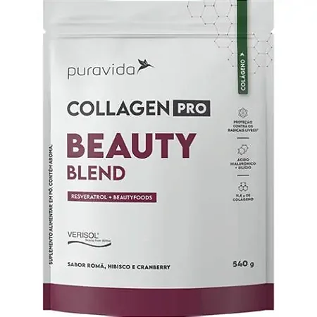 Collagen Pro Beauty Blend - 540g - Pura Vida