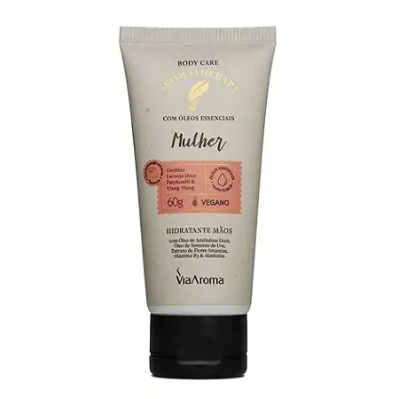 Creme Mãos Mulher - 60g - Via Aroma
