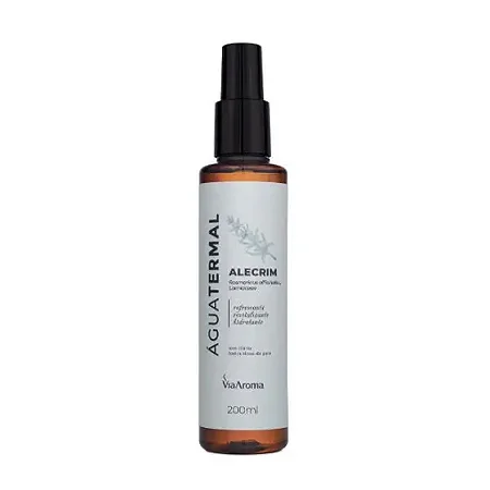 Água Termal Alecrim - 200ml - Via Aroma