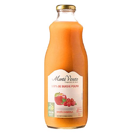 Suco Misto De Maçã e Acerola - 1L - Monte Vêneto