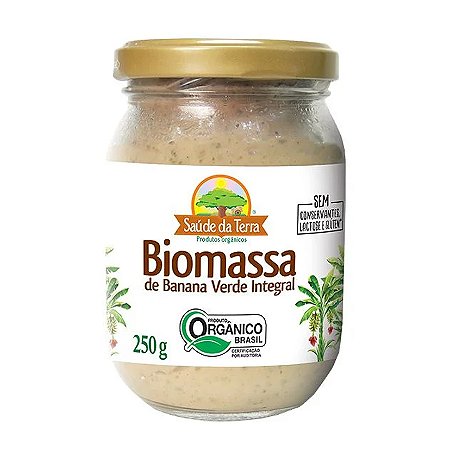 Biomassa de Banana Verde (Integral) 250g - Saúde da Terra