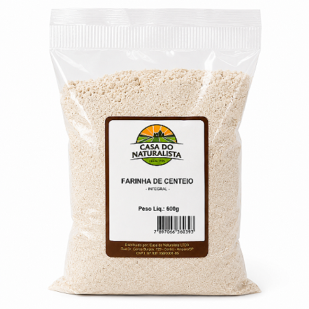 Farinha De Centeio 500g - Casa do Naturalista