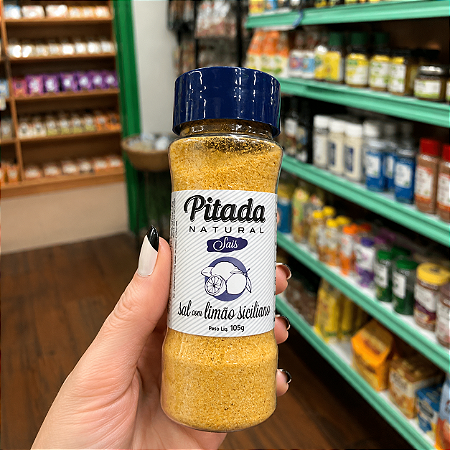 Pitada Natural Sal Com Limao 105g