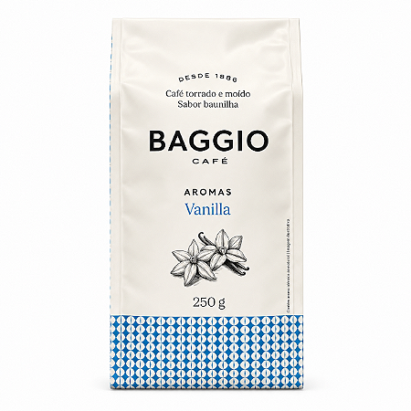 Café Torrado e Moido Aromas Vanilla - 250g - Baggio