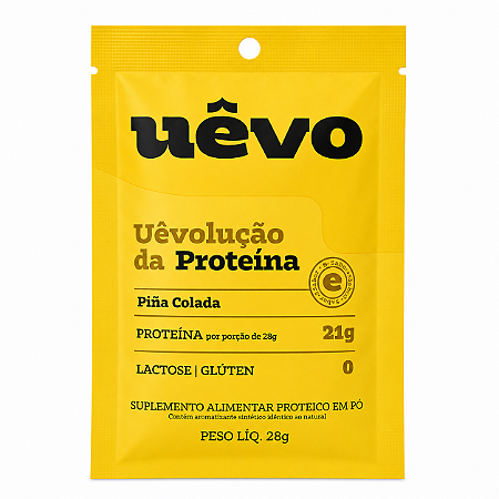 Proteina em Pó Sabor Pina Colada - Monodose - Uevo