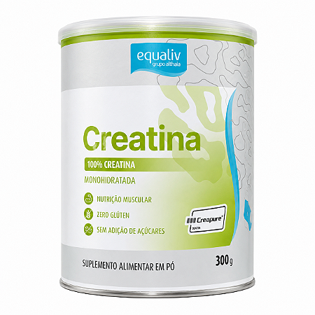 Creatina Creapure 100% Monohidratada - 300g - Equaliv