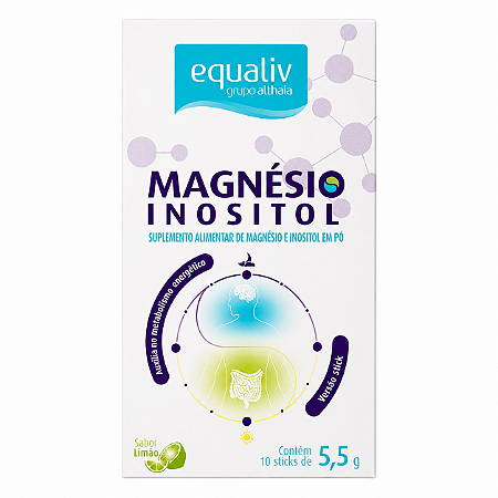 Magnesio Inositol Sabor Limao 330g - Equaliv