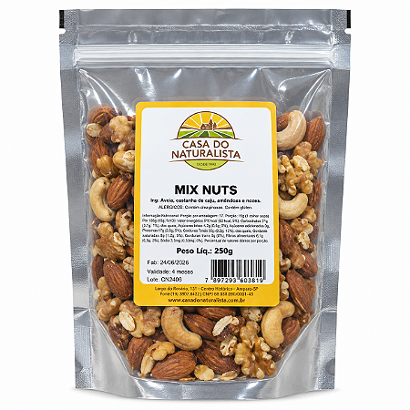Mix de Nuts - 250g - Casa do Naturalista