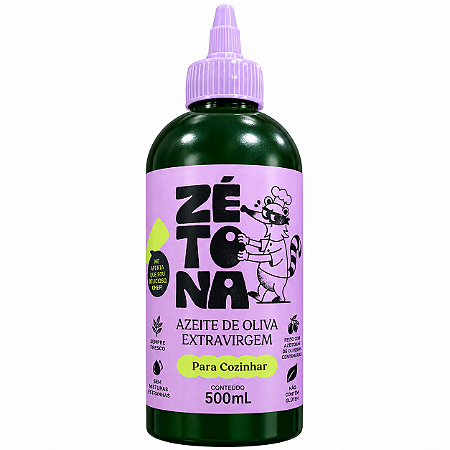 Azeite de Oliva Extravirgem Para Cozinhar 500ml - ZéTona