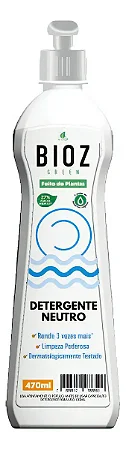 Detergente Neutro 470ml - Bioz Green