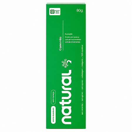 Creme Dental Natural e Vegano com Extratos 80g