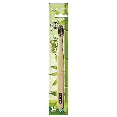 Escova Dental Natural Bamboo