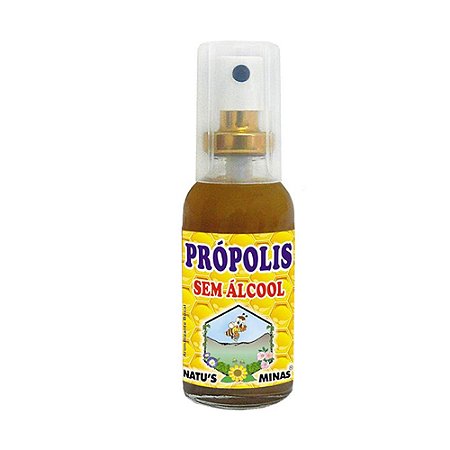 Extrato de Própolis Sem Álcool Spray - 30ml - Natus Minas