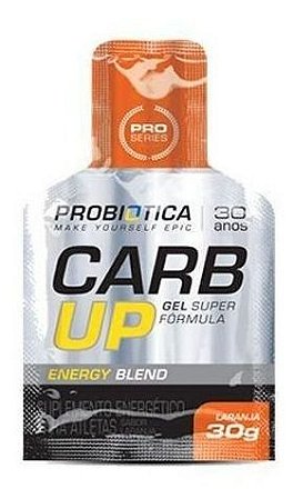 Carb Up Gel Blend Sabor Laranja - 30g - Probiotica