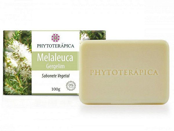 Sabonete Vegetal Melaleuca e Gergelim  - 100g - Phytoterápica