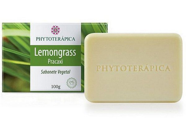 Sabonete Vegetal Lemongrass e Pracaxi - 100g - Phytoterápica