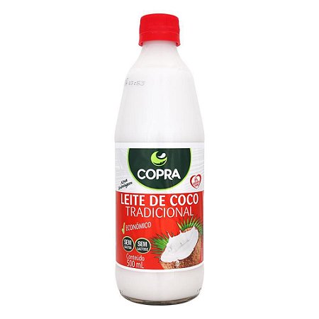 Leite de Coco Tradicional - 500ml - Copra