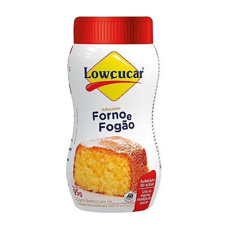 Adoçante Forno e Fogão - 95g - Lowçucar