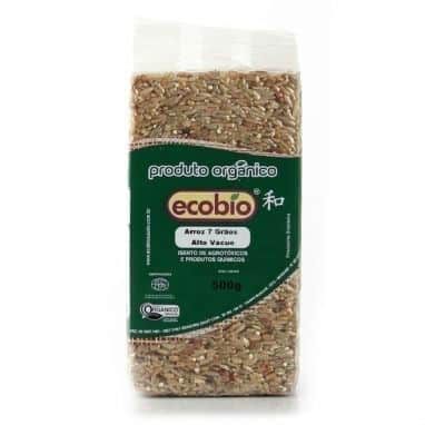 Arroz 7 Grãos Orgânico - 500g - Ecobio