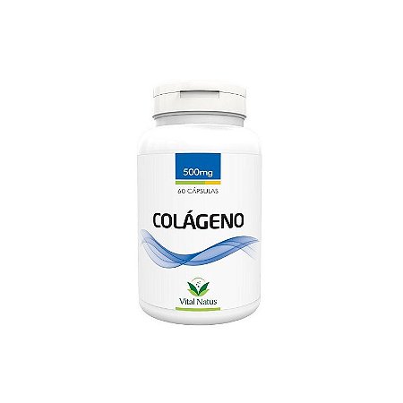 Colágeno Hidrolisado (500mg) - 60 Cápsulas - Vital Natus