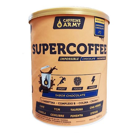 SuperCoffee Chocolate - 220g - Caffeine Army
