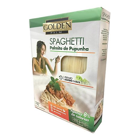 Spaghetti de Palmito Pupunha - 255g - Golden Palm