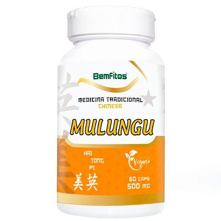 Mulungu - 60 cápsulas (500mg) - Bemfitos