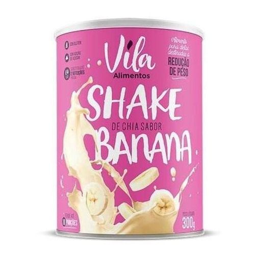 Shake de Chia Sabor Banana - 300g - Vila Alimentos