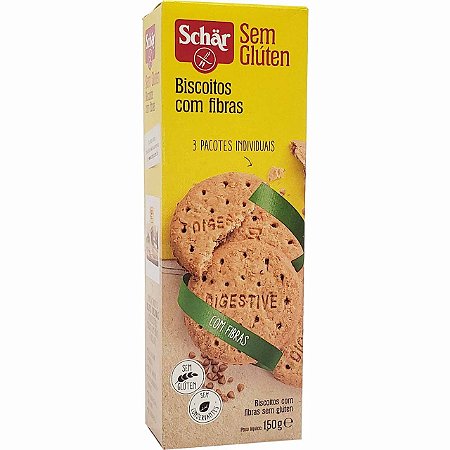 Biscoito com Fibras - 150g - Schär