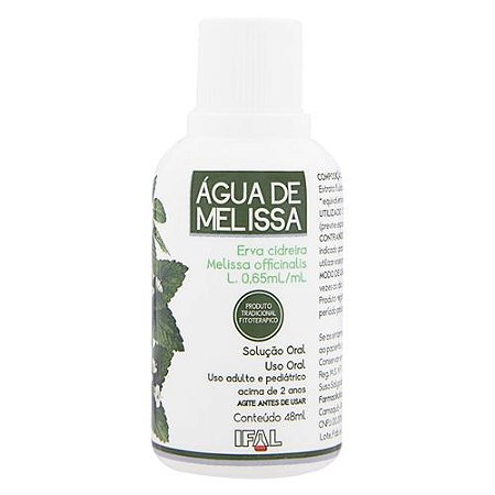 Água de Melissa - 48ml - Ifal