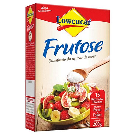 Frutose - 200g - Lowçucar