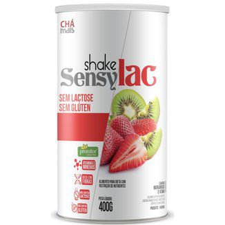 Shake Sensylac Sem Lactose - 400g - Chá Mais