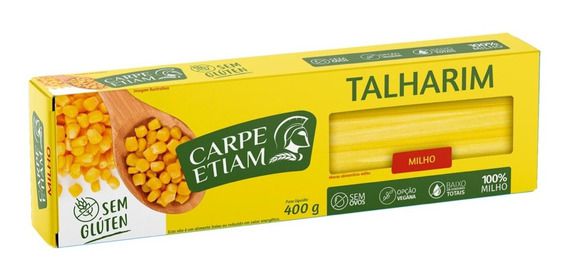 Macarrão de Milho Talharim - 400g - Carpe Etiem