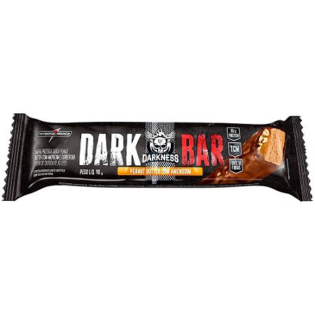 Barra de Proteína Dark Bar Peanut Butter com Amendoim - 90g - Darkness