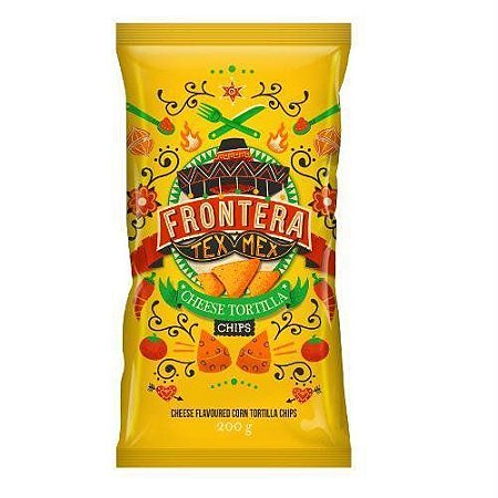 Tortilha de Milho com Queijo - 125g - Frontera